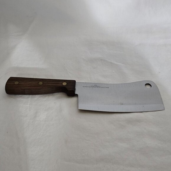 Vintage Old Homestead JAPAN - Cleaver 6" Blade 11 3/8" OA - Picture 1 of 6